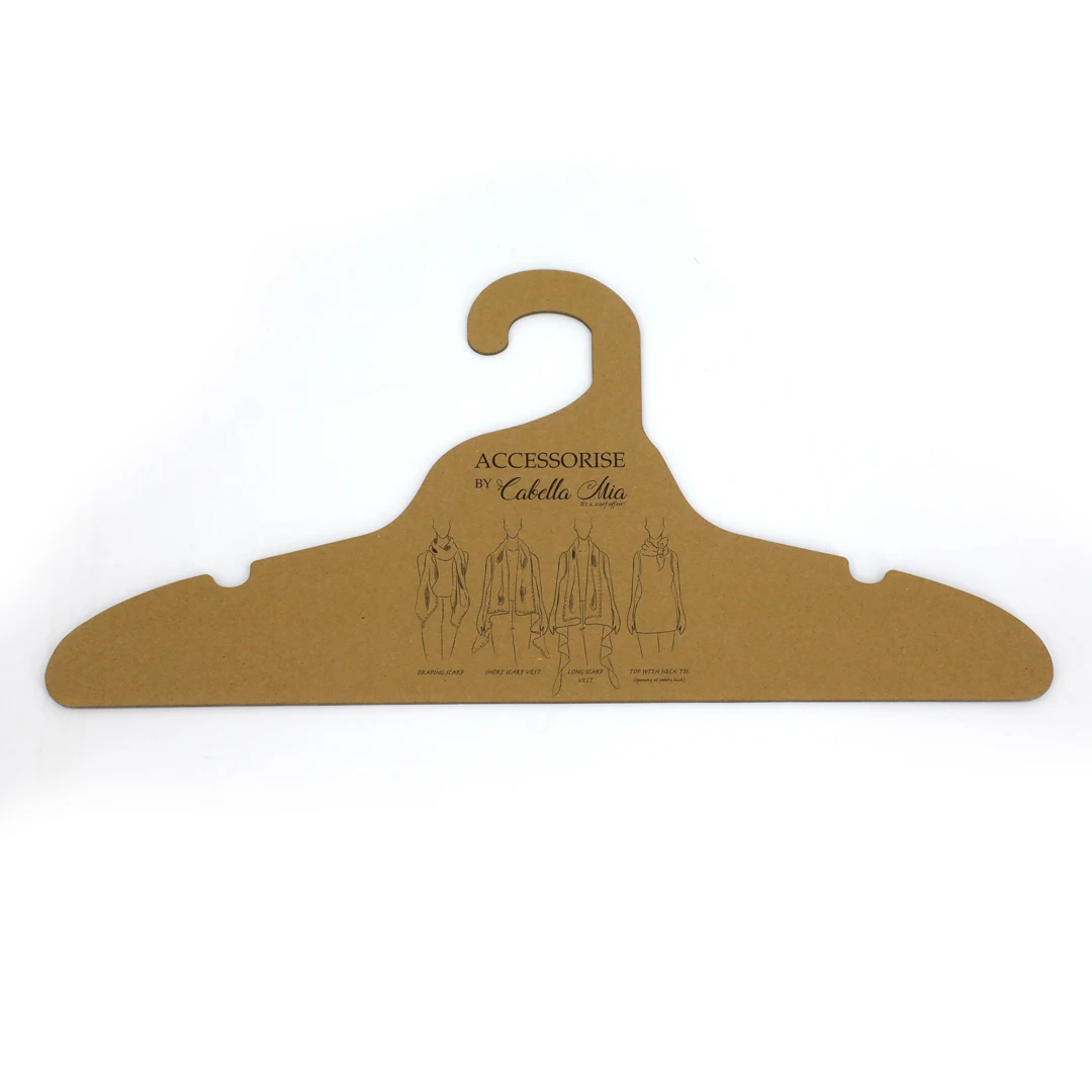 Recycled Biodegradable Customized Design Printing Paper Cardboard Hanger