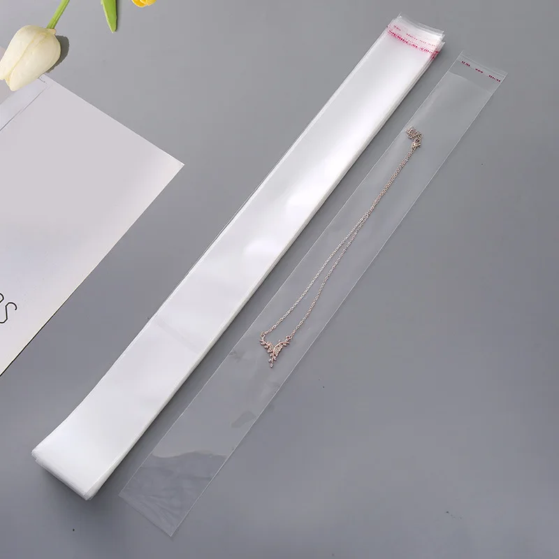 Custom OPP Self Adhesive Seal Plastic Bag With Round Hole Hook Transparent Resealable Cellophane Poly Storage Packaging Bag