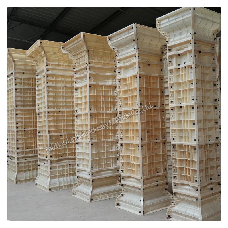 cheapest square column mould plastic concrete roman pillars molds for sale