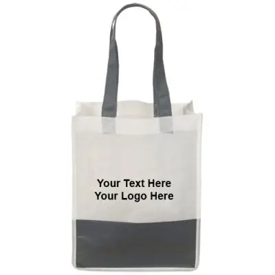 Custom 60 gsm pp non woven fabric biodegradable  foldable shopping cloth dust proof reusable tote bag