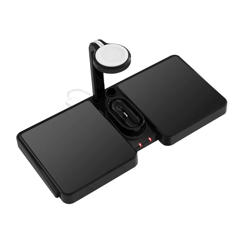
wireless charger 4 in 1 new product 2020 wireless charging for iphone/watch/earphone universal wireless charger 