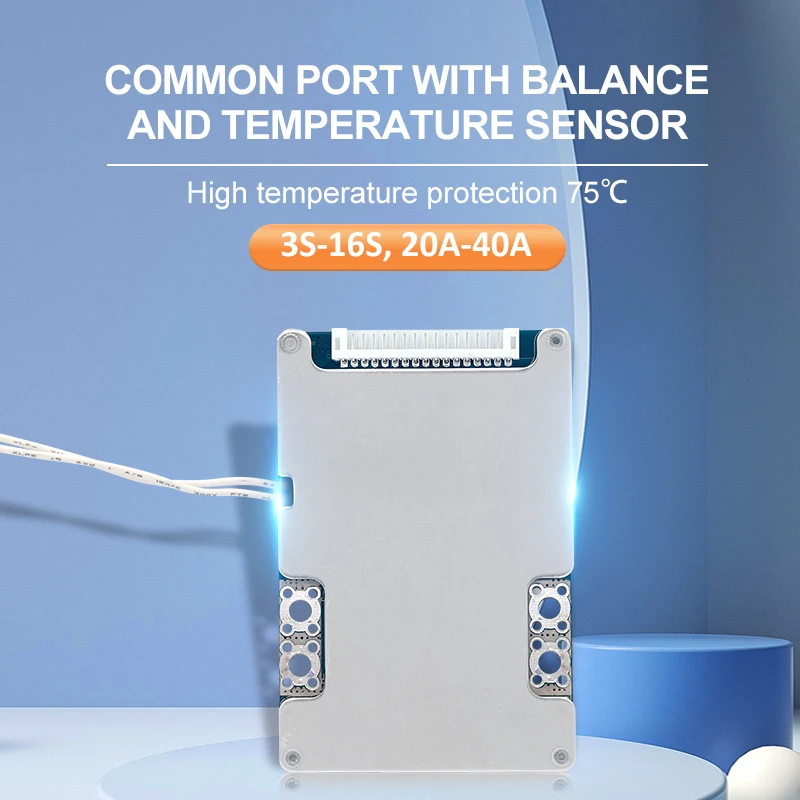 Protection Board BMS 13S 14s 15s 16S 20A 30A 40A bms for lifepo4 battery
