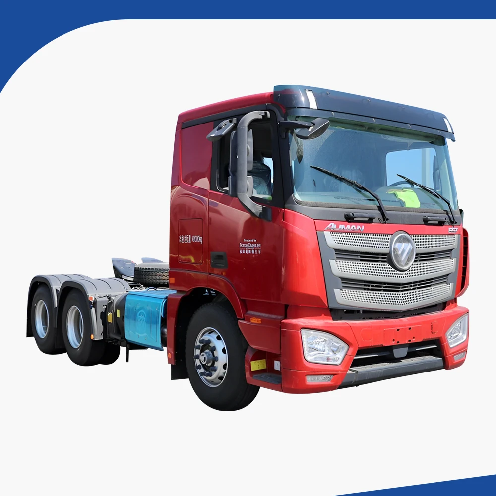 Best Selling FOTON AUMAN EST Classic Edition 6*4 Heavy-Duty Cummins Engine Left High Efficiency Used Diesel Tractor Truck