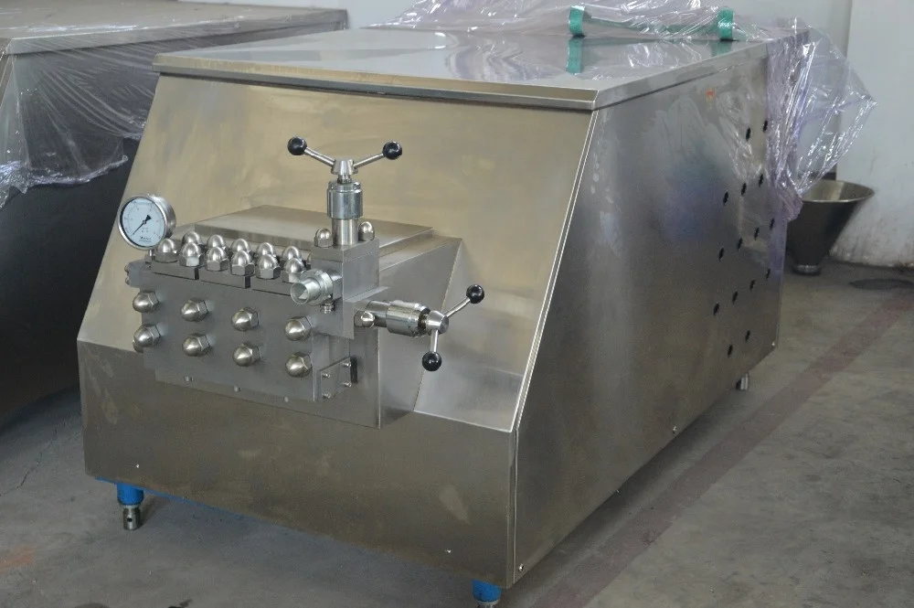 
Industrial Use 5000L/H Fruit Juice High Pressure Two Stage Homogenizer 
