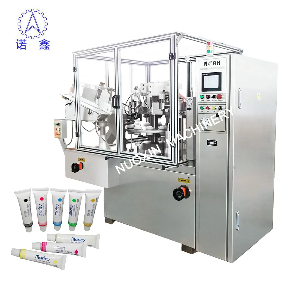 GF-400A Commerical Fully Automatic Chilblain Ointment Toothpaste Filling Sealing Machine