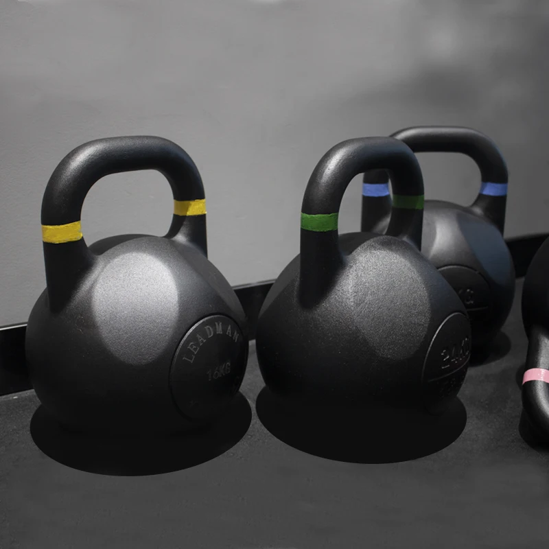 wholesale kettle bell Adjustable Cast Iron KG LBS  Fitness Competition Kettlebell Set