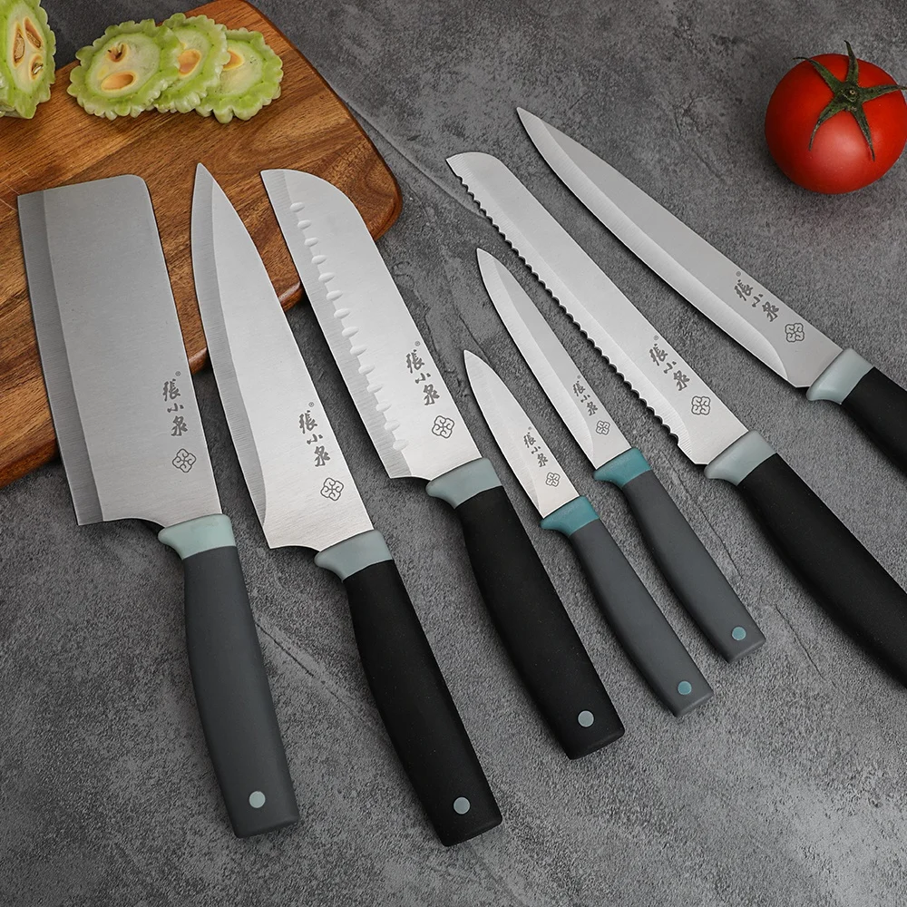 Serrated Bread Knife PP+TPR handle Long Bread Knife Slicer for Cakes, Baguettes, Large Fruits a kitchen knife guangdong