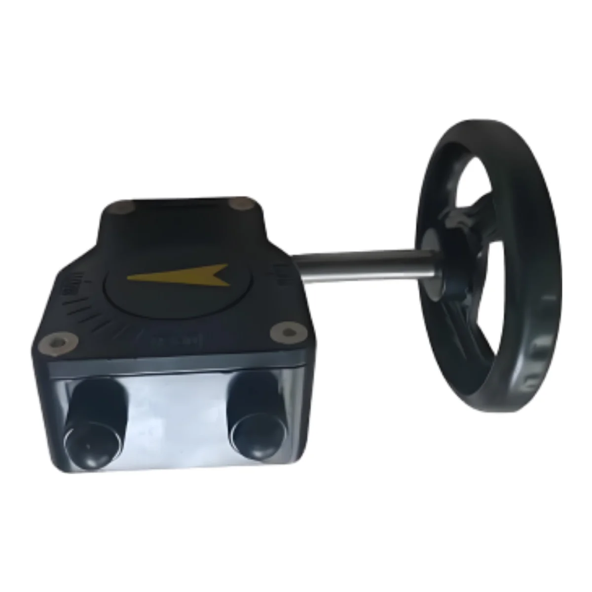 Aluminum alloy stainless steel 304 worm gear operation butterfly valve U-shaped flange butterfly valve
