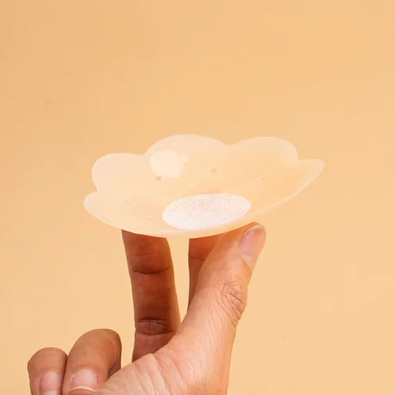 sexy beauty custom pasties nipple covers wholesale self-adhesive silicone thin faux pierced nipple covers for women