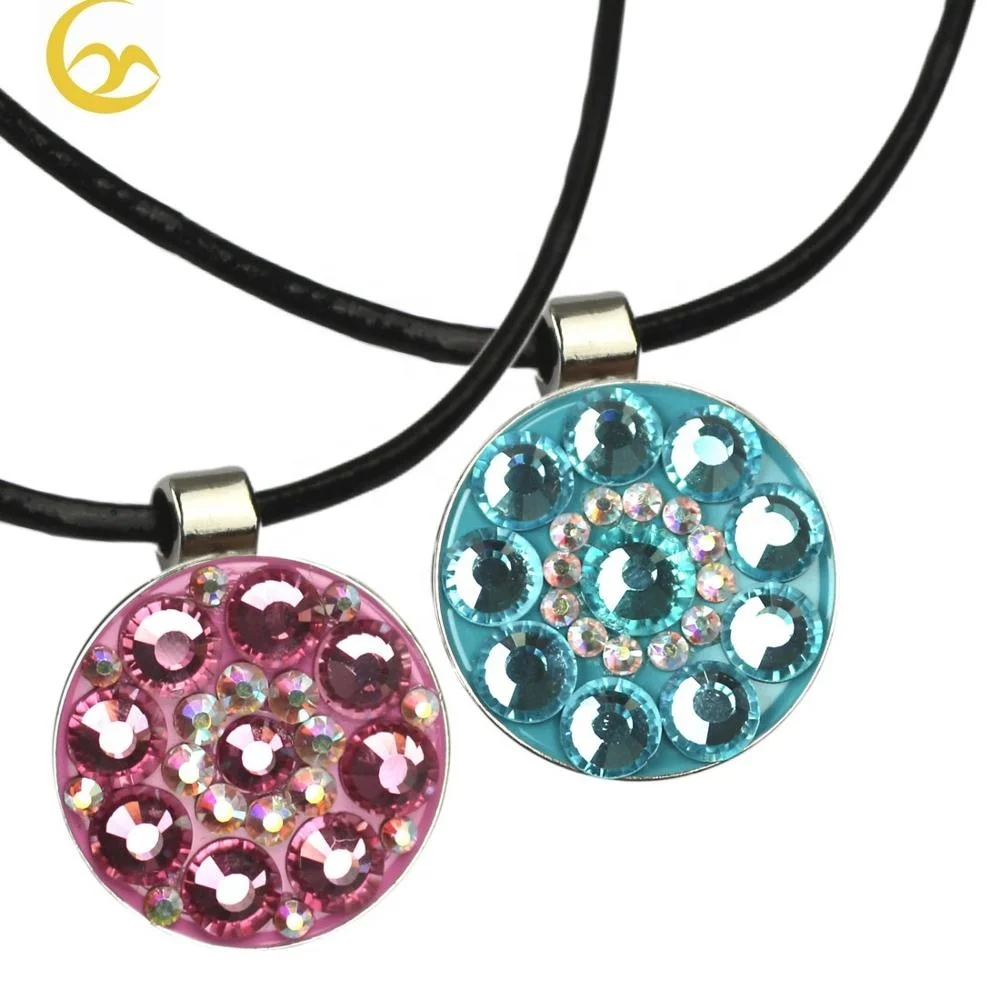 Golf Accessories Golf Ball Marker Pendant Necklace for Golf