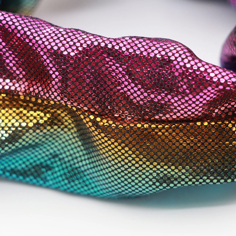 JOJO Elastic Laser Glitter Hairdband Women Ponytail Holder Cool Head Ties Strong Hair Ties Scrunchies