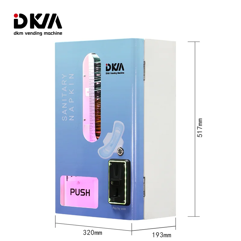 DKMVedning Top модные настенные салфетки умный торговый автомат для тампонов
