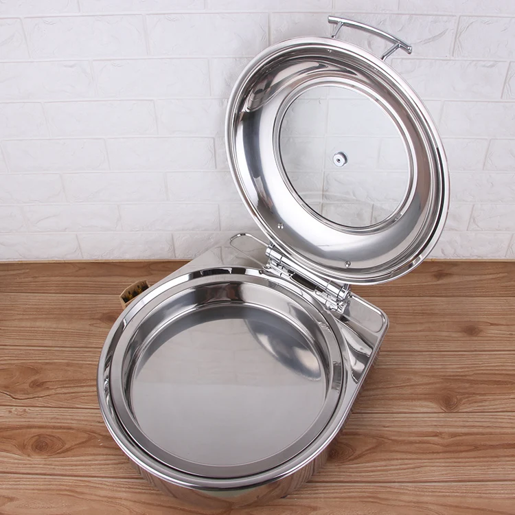 Economy Stainless Steel Buffet Display Chafing Dish Hotel Equipment Food Warmer Chafer Dish Buffet Set