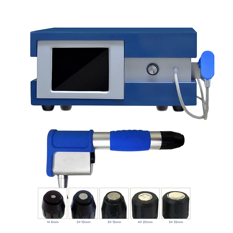 Portable Vet Use Eswt Pain Relief Shockwave Therapy Machine Ed Focused Shockwave For Physical Therapy