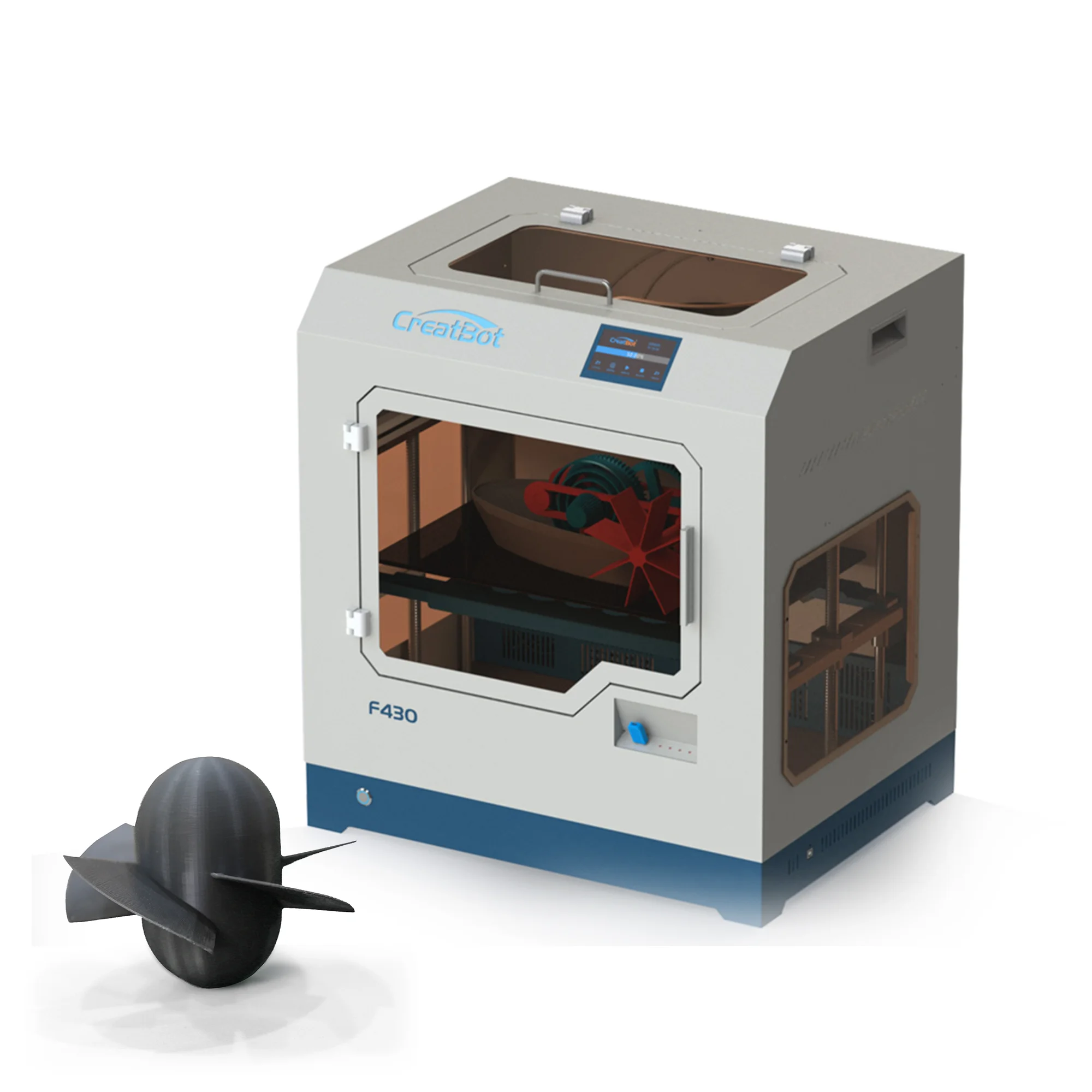 CreatBot F430 3D Printer Peek 3D Printer 400*300*300mm High-end Desktop PEEK 3D Printer Medical PEEK 3D Printing
