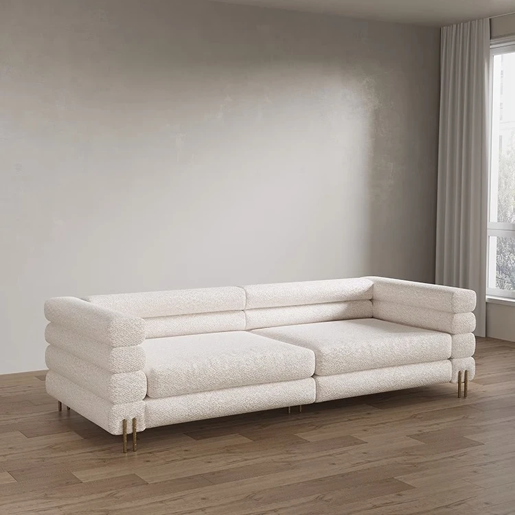 minimalist sofa modern soft round modern couch simple sofa minimalist furniture 3 seater living room fabric sofa set