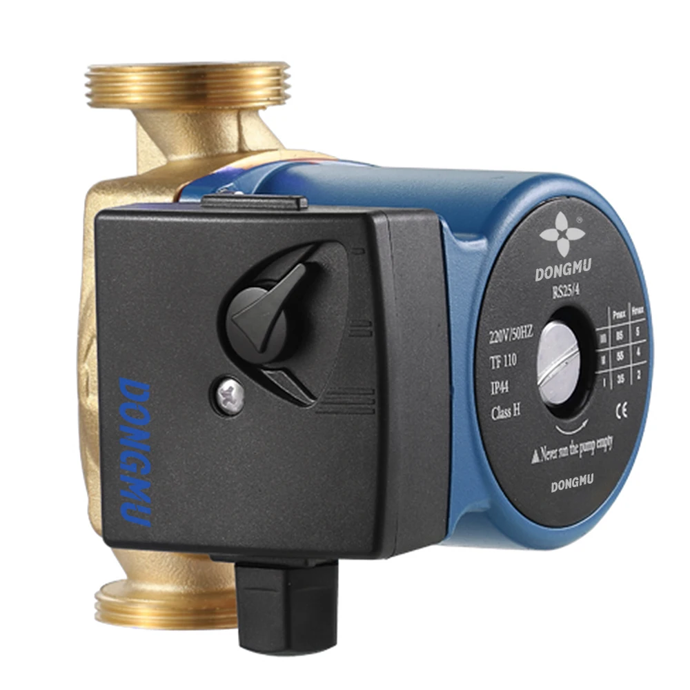 DONGMU RS25-4 Smart silent three-speed hot and cold Water pressure booster cycle 220v shower mini pump