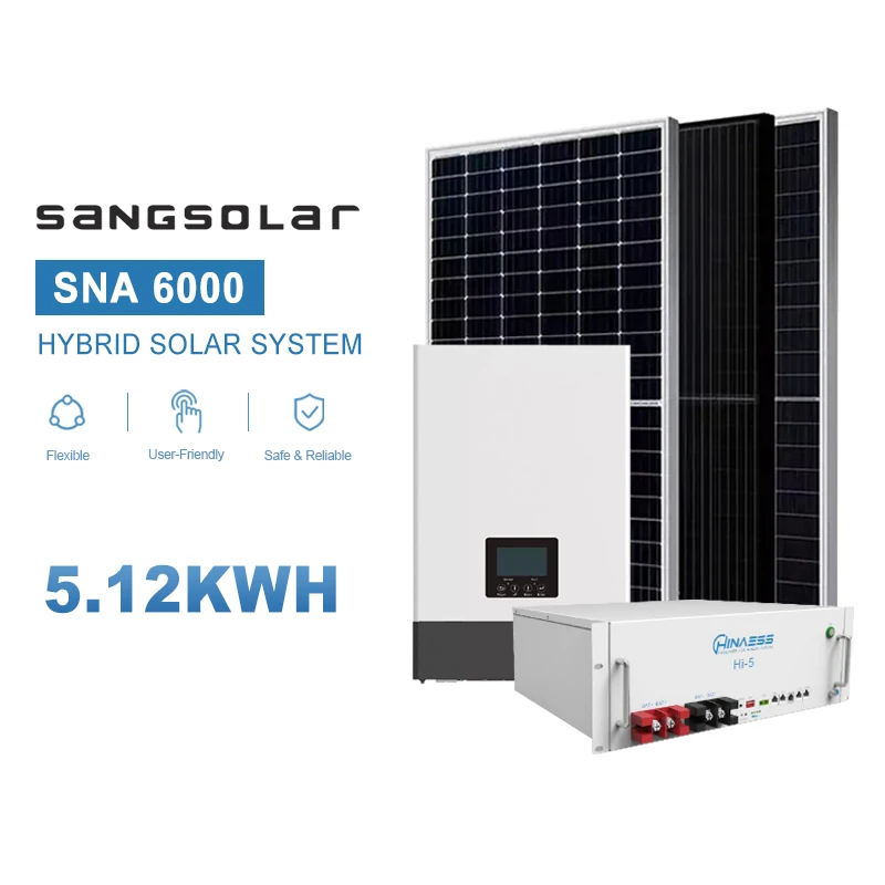 SNAGSolar solar inverter luxpower sna6000 6kw with lithium battery 10kwh 30kwh 50kwh solar pv system design