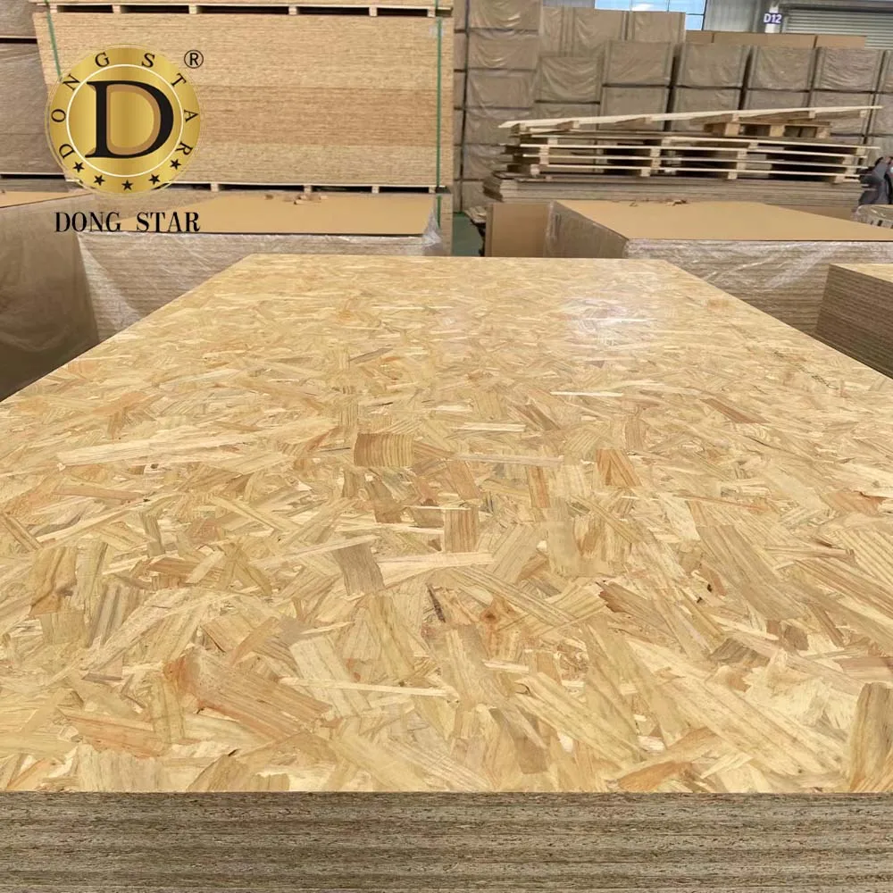 HOT SALE ENF OSB Board Construction Use Cheap Price Wood Panels  Pine Poplar E0 OSB3 Board