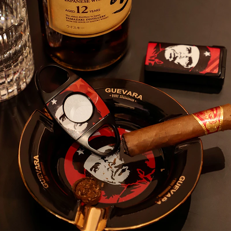 High Quality Precise Perfect Cut for 52 and 60 Ring Gauge Guillotine Cigar Cutter