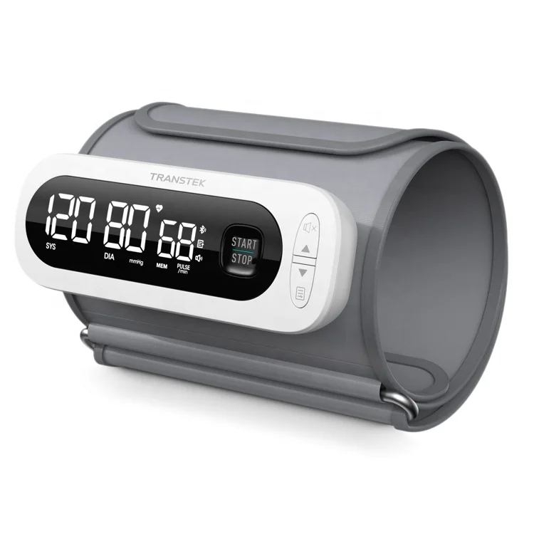 TRANSTEK latest BP cuff product high blood pressure monitoring machine bluetooth blood pressure device take you to feel the tech