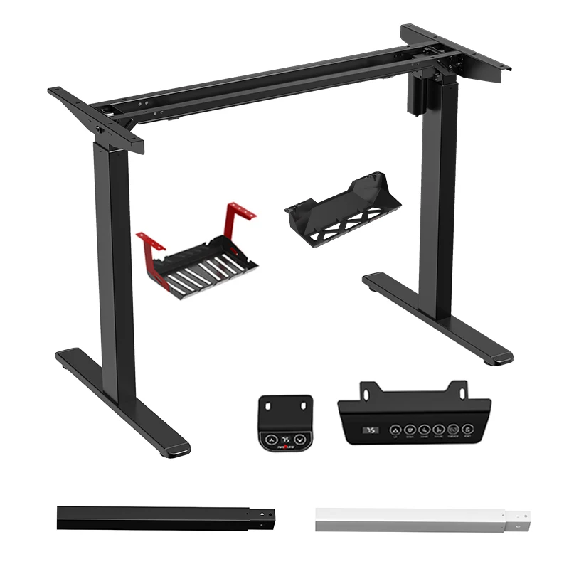 Home Office Table Electric Vertical Elevating Office Table Adjustable Frame 110V/230V Fourth gear memory Control