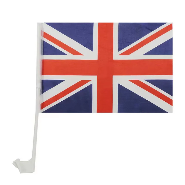 Professional Factory 12x18 Inches Pole Racing Flag Country Flags For Car