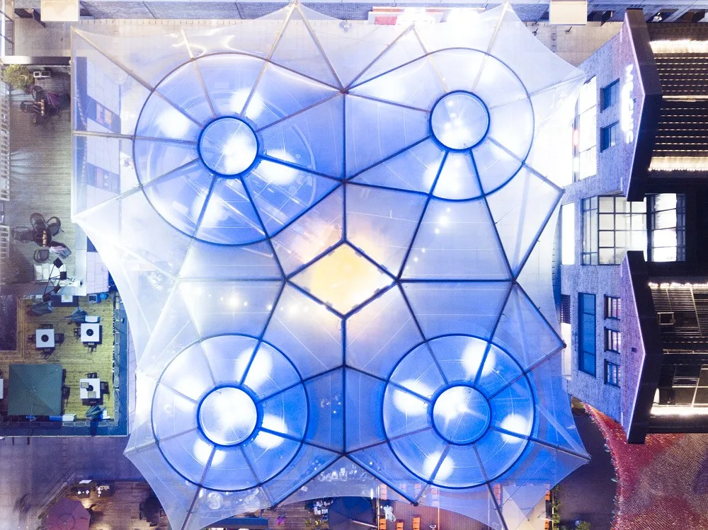 ETFE roofs ETFE Membrane Structure Manufacturer Directly Supplied Design Installation Services