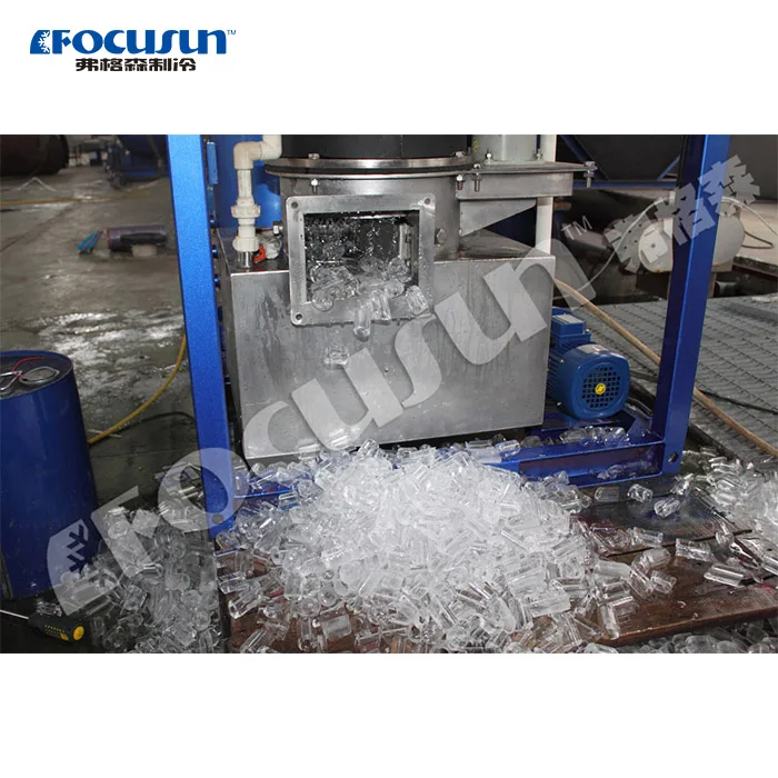 focusun cylinder clear ice tube maker 5000kgs