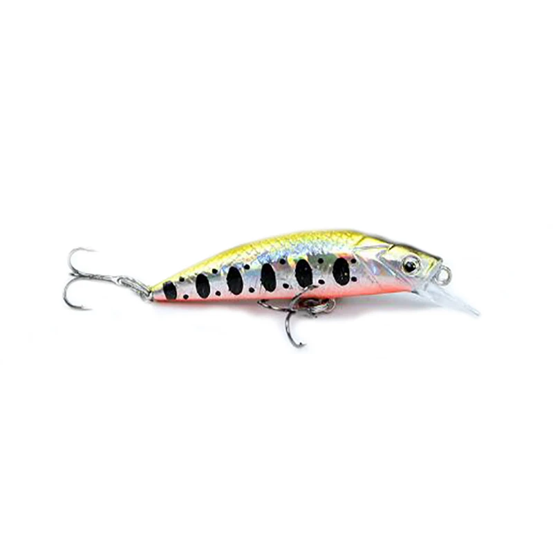 New 5cm 6g Minnow Stream Fishing Lure Mini Trout Baits Small Whopper Vibrating Light Sinking Fish Crankbait Japan Winter Tackle