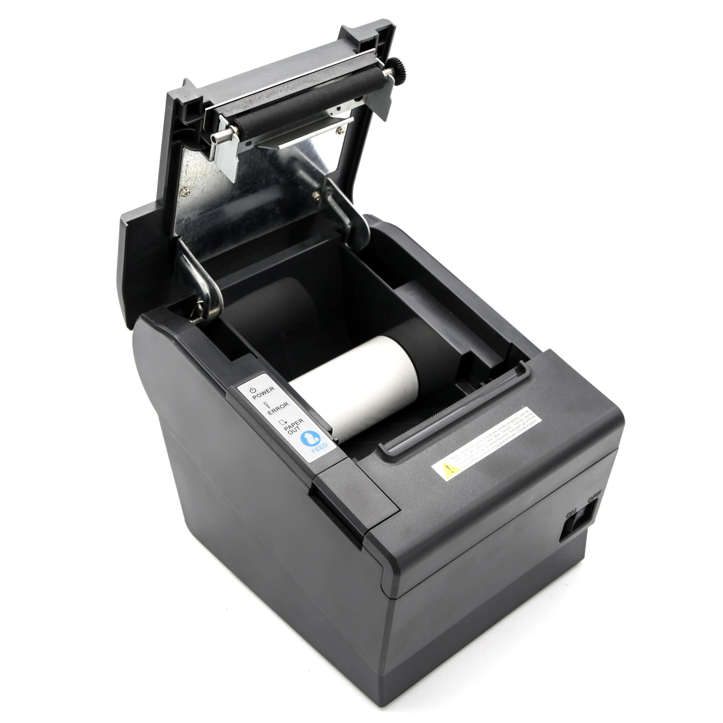 pos thermal printer cheap 3 inch with Auto Cutter with multiple interfaces USB/Serial/Ethernet/Parallel for thermal printer