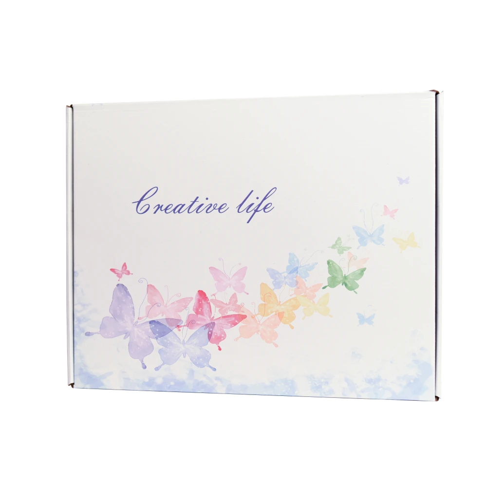 Fashion Family Letter Three Four Photos White Color Footprint Inkpad Two Photos Display Picture Painting  Wood Baby  Frame