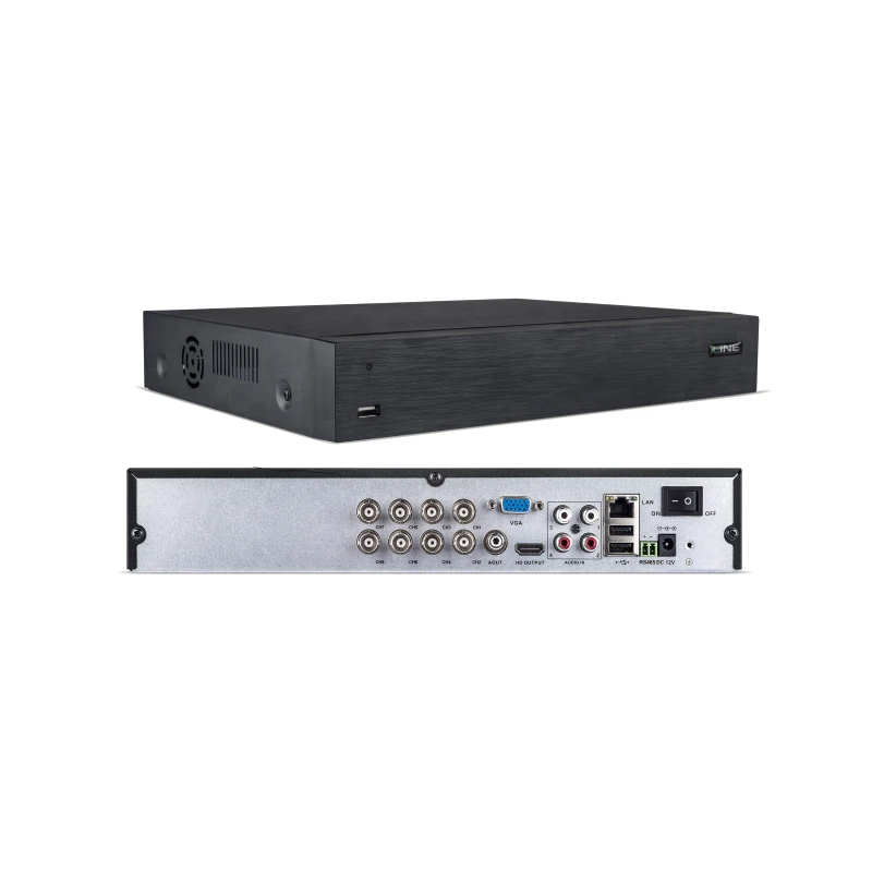 Line Factory Price 8 Channel 5 in 1 XVR 1080P Hybrid Digital Video Recorder CCTV DVR Support AHD/Analog/IP/TVI/CVI Camera