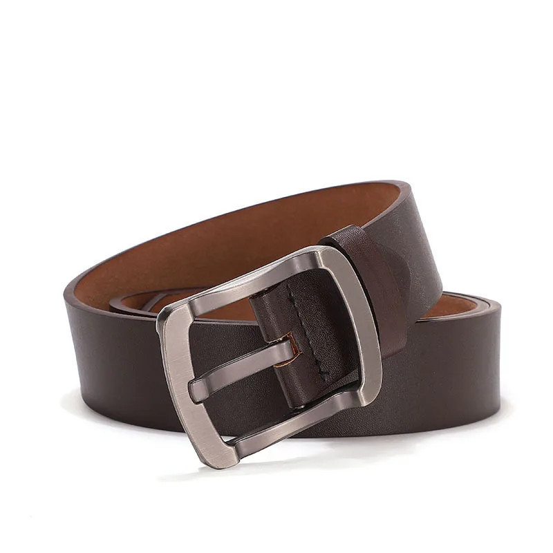 Мужской ремень из искусственной кожи с винтажным ремнем, Регулируемая пряжка из сплава для джинсов, подарок для повседневного ковбойского ремня