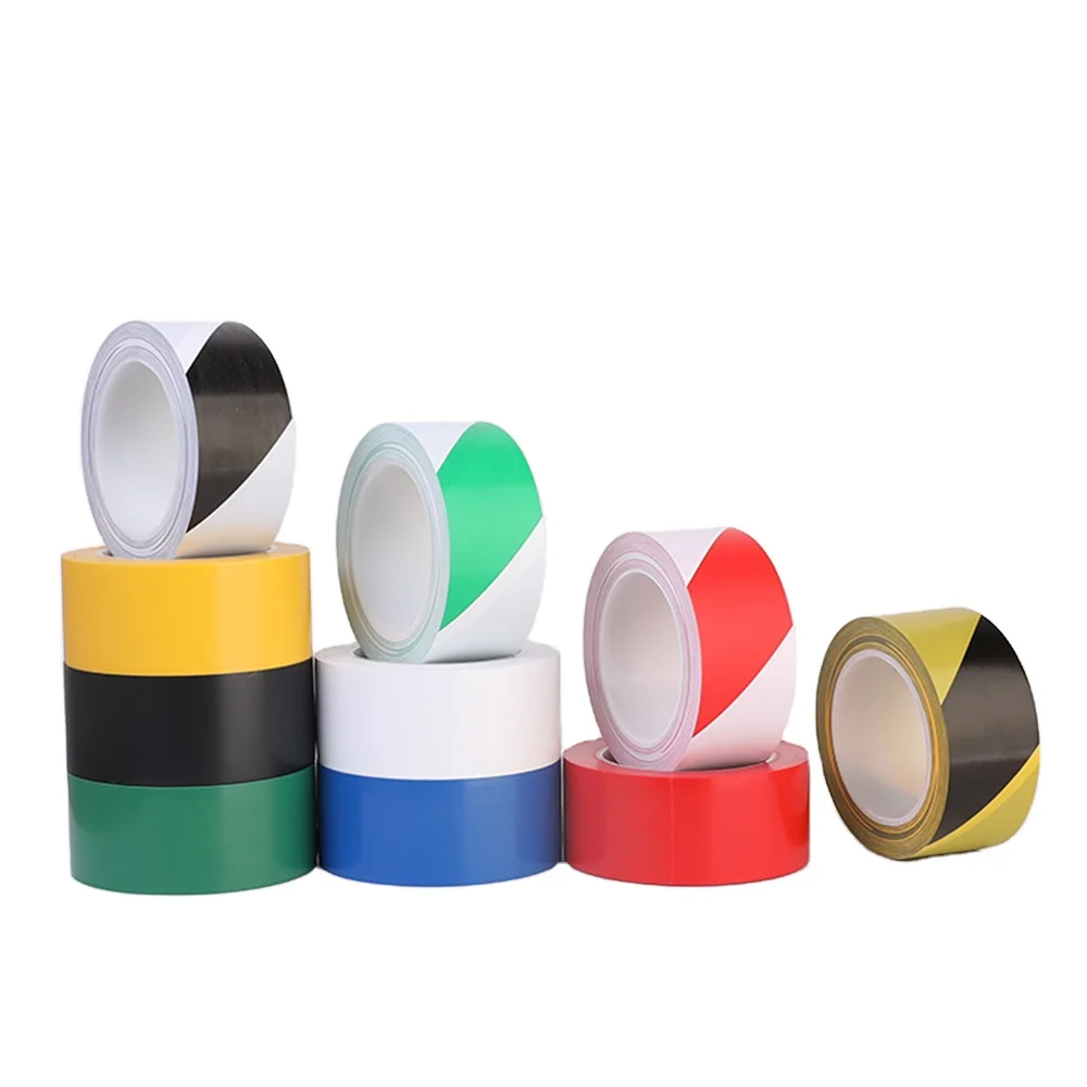 logo floor tape yellow & black floor marking tape line marking tape