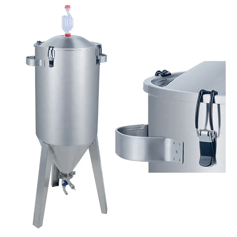 Brewing equipment stainless conical fermenter 30l 50l of beer brewery