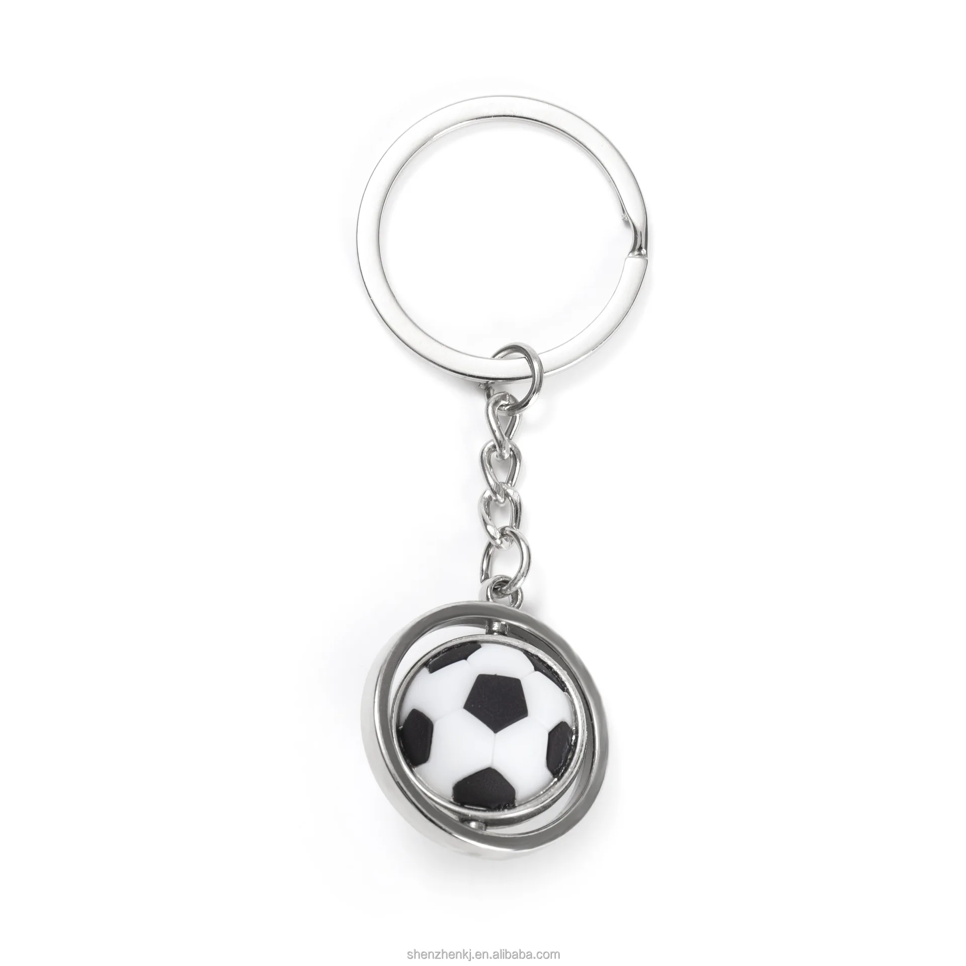Hot sell PU Leather Football Souvenir Key Chain Men Women Soccer Fans Keychain Bag Pendant Key Ring Boyfriend Gift Accessories