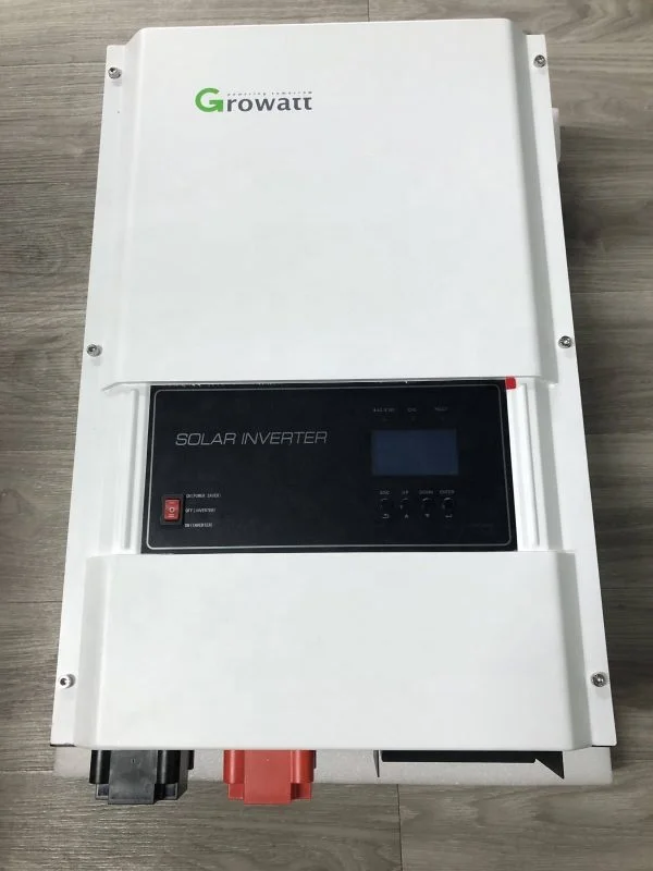 80A MPPT Controller SineWave Growatt 48V 6KW 120V 240V Split Phase Off Grid Solar Inverter SPF 6000T DVM