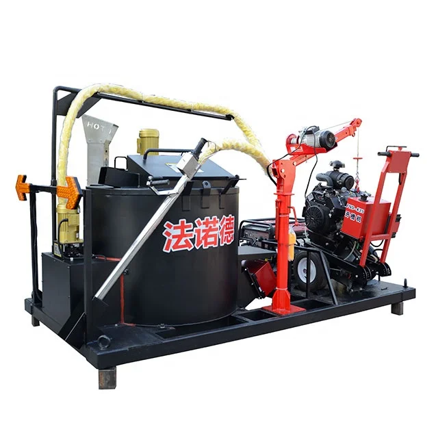 FND-CG500 Road Sealing Machines Concrete Joint Sealing Machine with Pump & Engine Core Components for Construction Industries