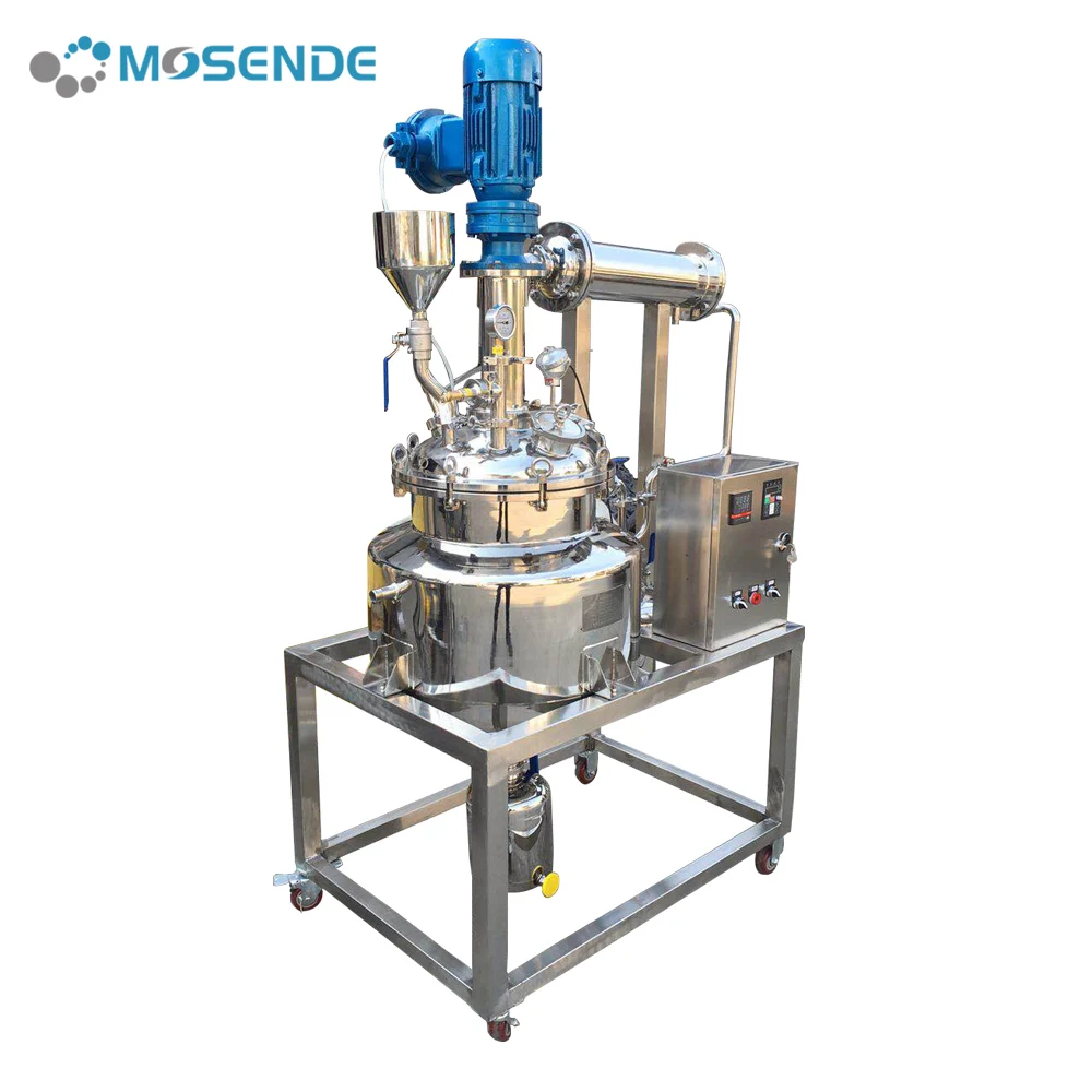 High Efficiency 5L Lab Chemical Jacketed Stainless Steel Nuclear Reactor with Pump