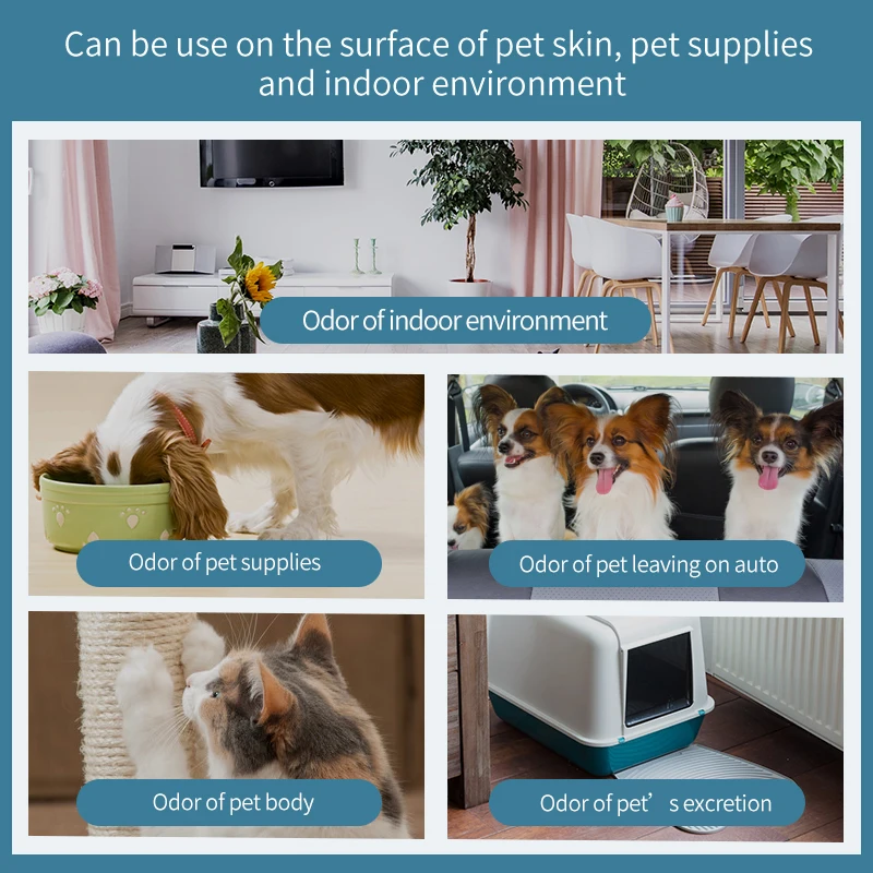 Super Petian  Organic Anti Tick Jasmine & Rosemary Anti-bacterial & Deodorizing Spray