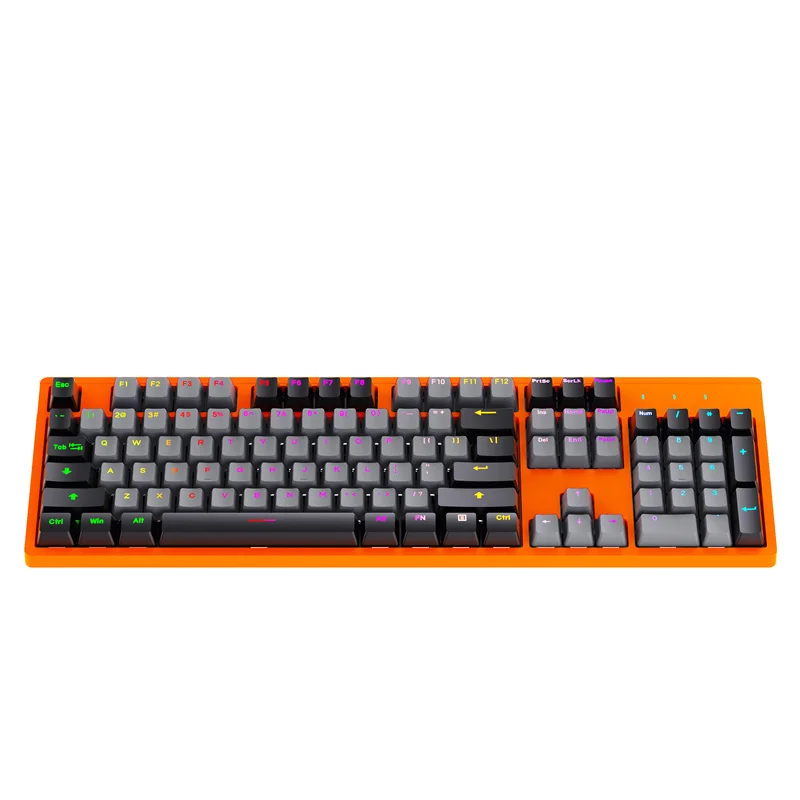 Low price and high cost performance full size 104 key USB wired office keyboard and mouse combination
