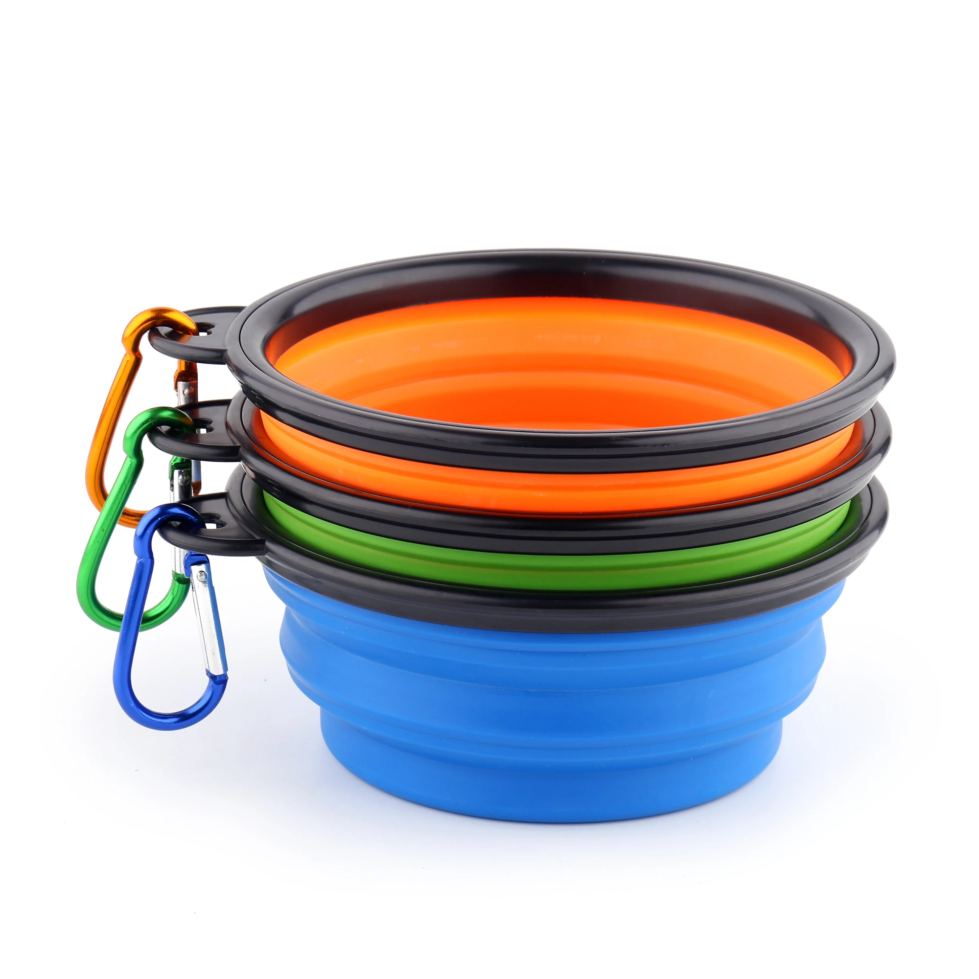 Миска для воды для путешествий и складная миска для еды для домашних животных