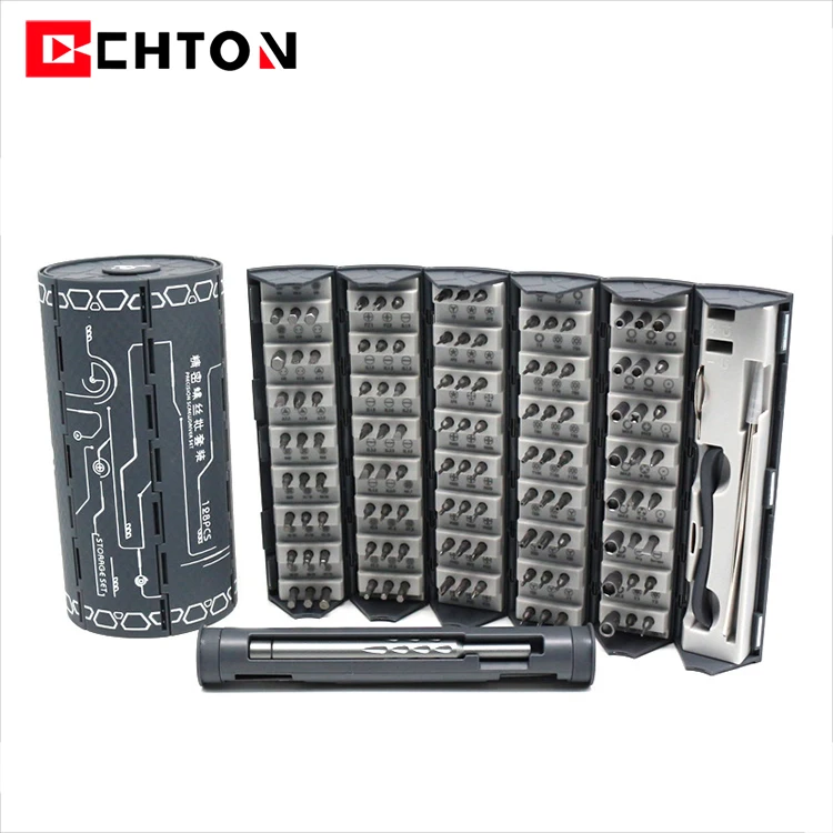 New Design 128 In 1 Screw Driver Set Tools Screwdriver Kit Bits Phone Cell Laptop Repairing Magnetic Kits Mobile Repair Tool