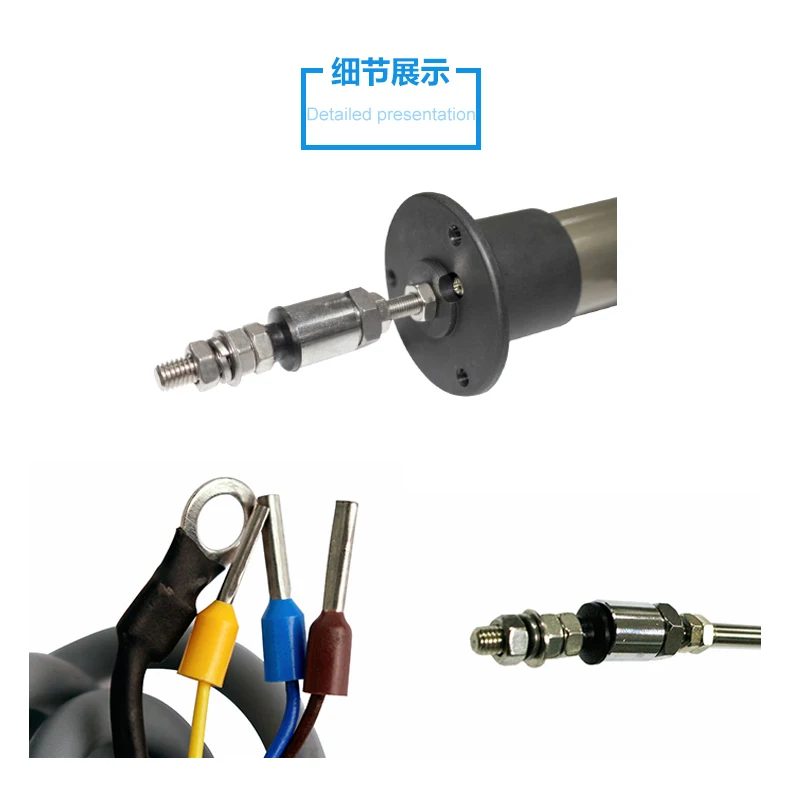 KPF-50mm Compact Sensor Pull Flange Mounting Structure Potentiometer Position Transducer