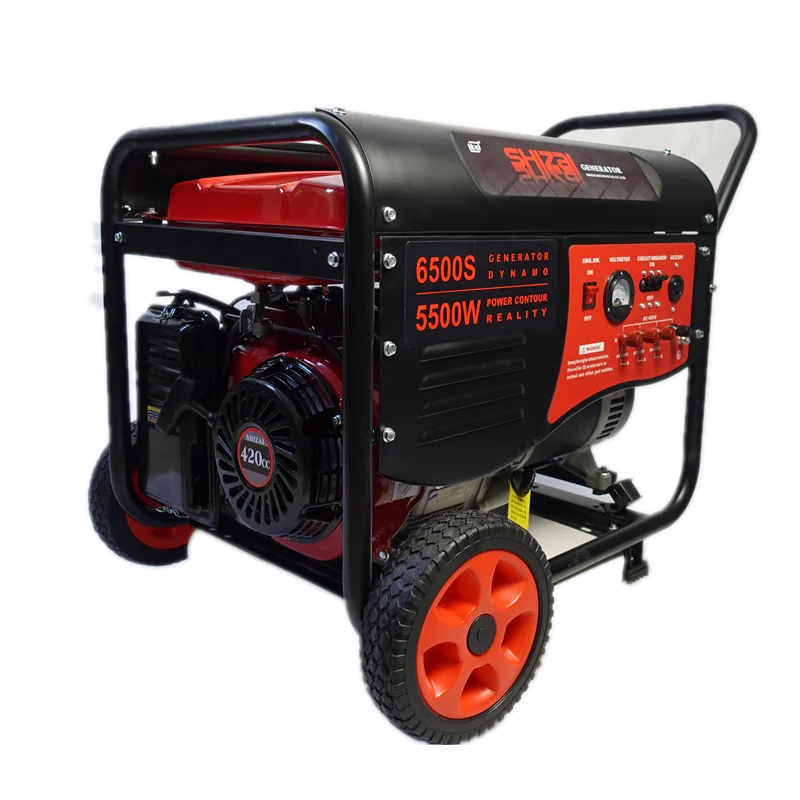 Shizai Type Mini silent household 5kw small gasoline generator