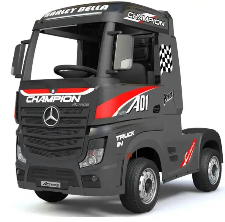 Licensed Mercedes Benz Actros Truck Ride On Car With Trailers Kids Children Electric Truck