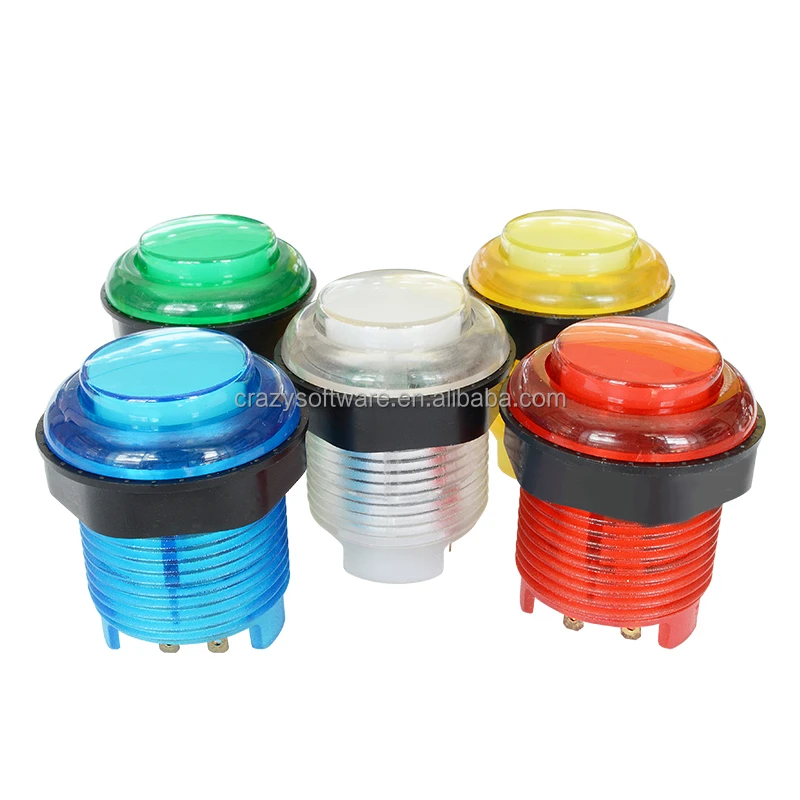 Top Quality Standard Push Buttons Switch For Arcade Games Console
