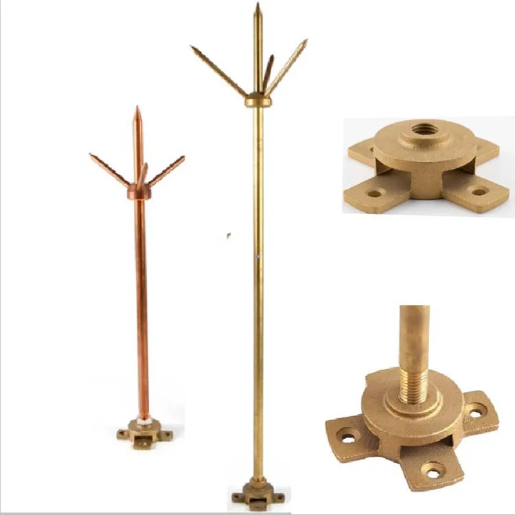 Factory Hot Sale Lightning Rods Air Termination Rod Lightning Protection Lightning Rod Franklin System Today Price
