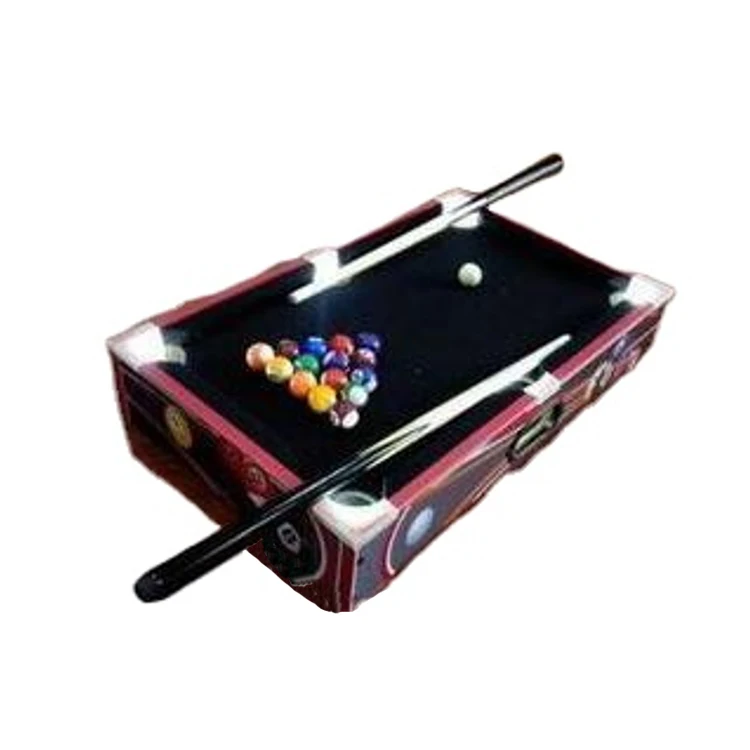 High Quality Indoor Desktop Mini Wooden Snooker Pool Billiard Table for Children